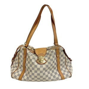 Louis Vuitton Stresa Handbag Shoulder Bag Azur White Tote Laptop